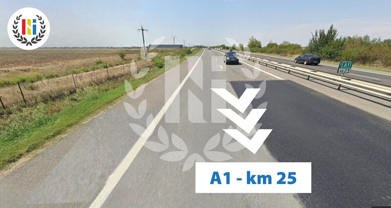 A1 Bolintin Deal, Bucuresti-Pitesti Km 25, teren industrial hale.